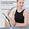 Electric Massage Pen - Deep Tissue Massage Tool - Portable Rechargeable Electric Stimulator Device with Adjustable Intensity for Muscle Relaxation Home Travel Neck Back Foot Men Women #3