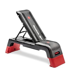 Reebok Deck Multipurpose Adjustable Bench Aerobic Strength Training Incline and Decline2