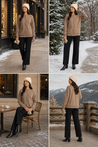Image of Winter Jacket for Women | Regular Fit Ladies Jacket | Warm Full Sleeve Zipper Jackets | Casual Winter Wear for Office, Travel & Daily Wear