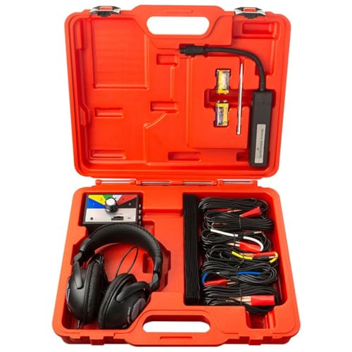 Detector de ruido automotriz de 6 canales, diagnostica el motor, chasis, caja de cambios con auriculares, herramienta esencial para mecánicos