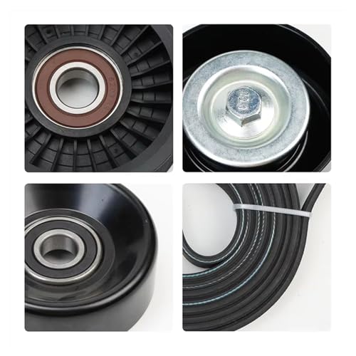 Courroie Serpentine 90K-38274A avec poulie tendeur entraînement pour Ford F250 et Explorer