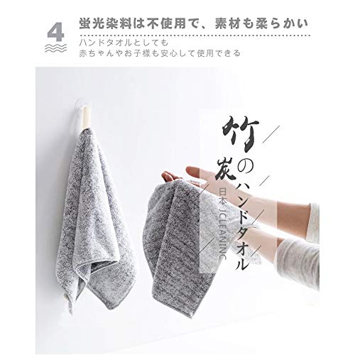 FOXNOV ふきん食器用 マイクロファイバークロス ぞうきん 吸水 速乾 厚手 台ふきん（吊り下げループ付き） 家庭用 お掃除 引っ越し祝い 3枚入り（30cm×27cm）