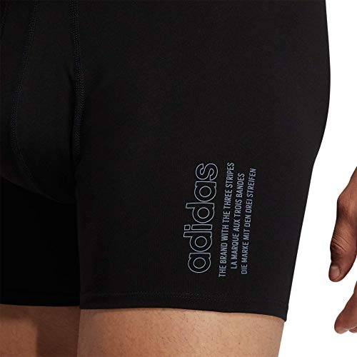 adidas Men's Core Stretch Cotton Boxer Brief Underwear 4-Pack3
