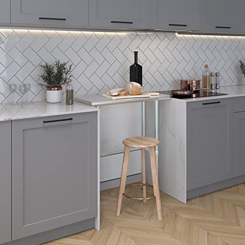 Image of AmGood Stainless Steel Work Table Open Base | Metal Work Bench (Stainless Steel Table Open Base, 30 inch Long x 14 inch Deep)