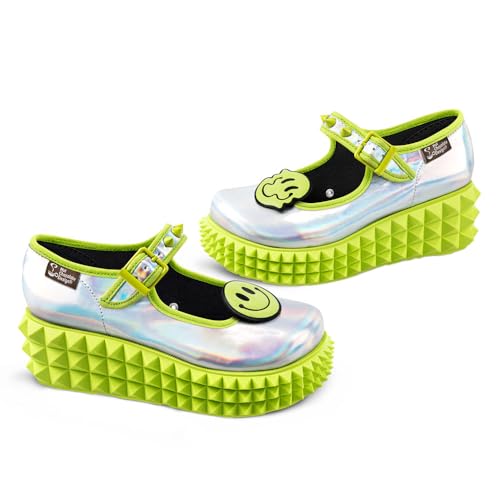Image of Hot Chocolate Design Whimsical Women's Platform Mary Jane Shoes