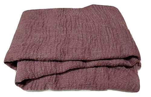 Image of Iba & Isba Women's Plain Crinkled Scarves, Stoles, Hijab (76 x 36 inch)