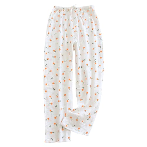 Pantalon en coton tissé léger et respirant pour femme active