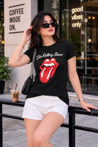 Image of Preneum Women's Graphic Printed T-Shirt, Round Neck Half Sleeve Casual Slim Fit Cotton Blend Tee, College, Office & Travel