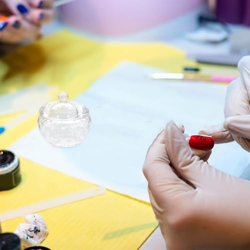 Plato de cristal para manicura con tapa SOIMISS miniatura 6