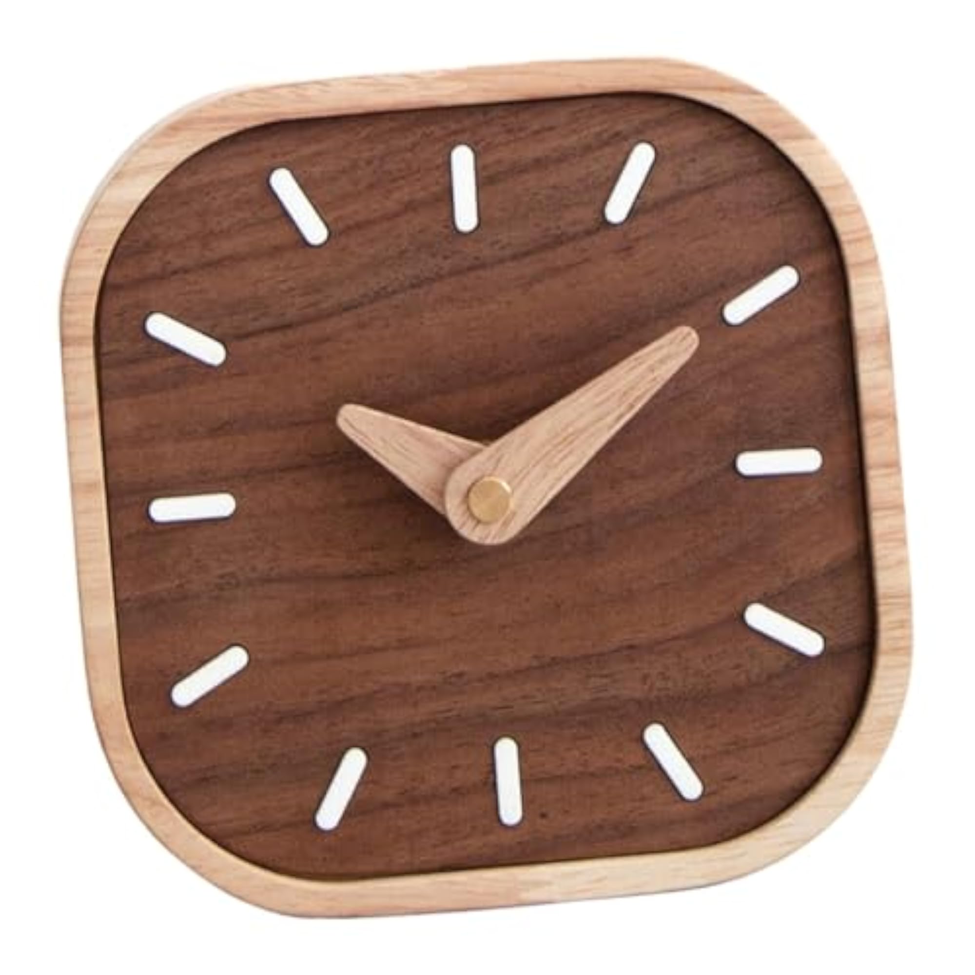 Stylish Desktop Tabletop Clock, Grey