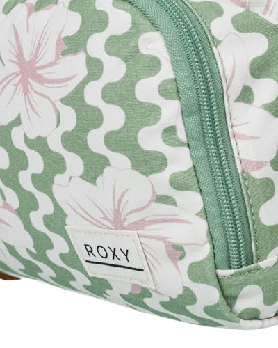 Image of Roxy Women's Always Core Backpack | Travel | Everyday Carry | Beach | Polyester | 8L Capacity - Basil Party Waves