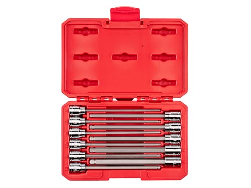 Image of TEKTON Long Ball End Hex Bit Socket Set, 11-Piece | SHB91320