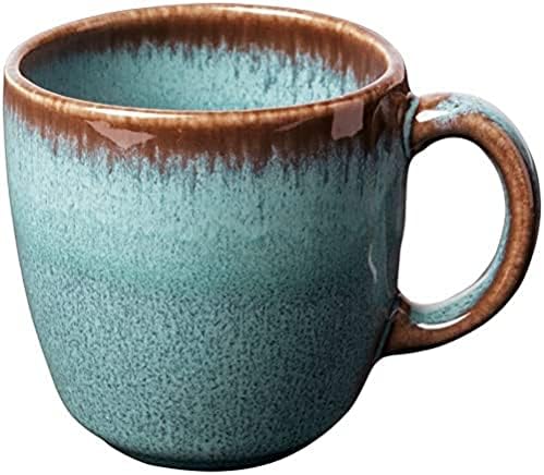 Like. by Villeroy & Boch - Lave Glacé Stoneware Coffee Cup, 190 ml, Dishwasher Safe
