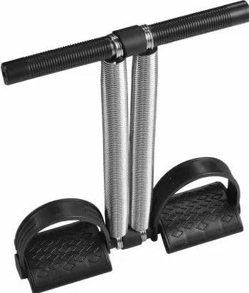 GymFreak Tummy Twister Double Spring/Belly Fat Exercise Equipment Ab Exerciser (Black)-picture-26