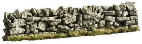 1x 6 inch Model Stone Wall C08A by JG Miniatures 1:32 Scale