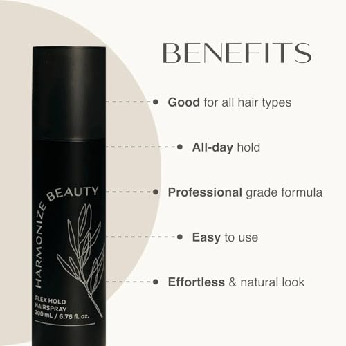 Hairspray Flex Hold Harmonize Beauty 6.76 fl oz miniatura 2