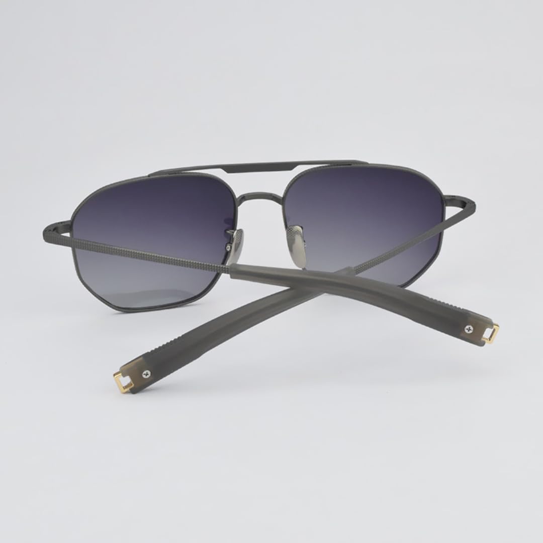 Tytanowe luksusowe okulary przeciwsłoneczne vintage, męskie, damskie, retro, modne, do jazdy samochodem, UV400