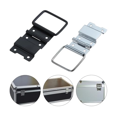 Charnière flight case noire pour restaurer vos meubles de rangement - 3