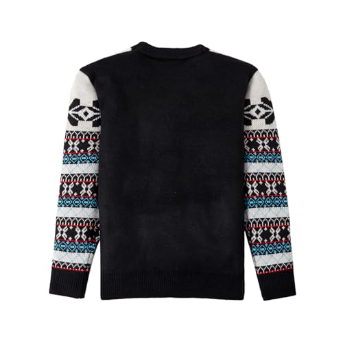 IFFEI Men's Ugly Christmas Sweaters Unisex Funny Holiday Jumper Outfits Novelty Knit Pullover Sweater2