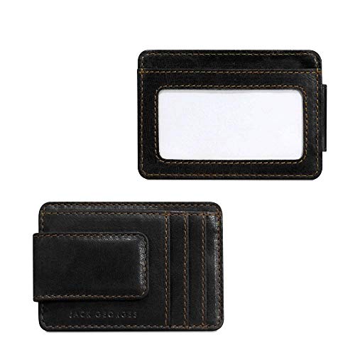 Jack Georges Voyager Magnetic Money Clip #7308 (Black)2