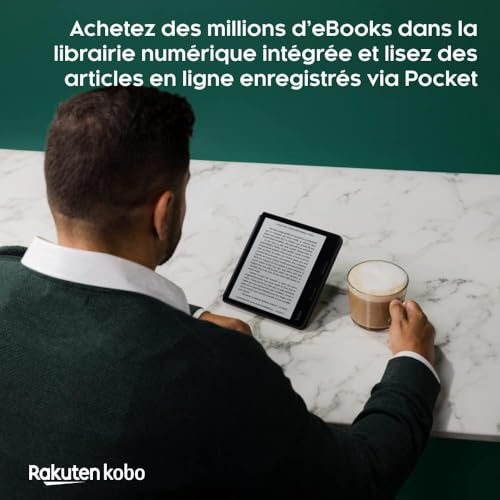 Liseuse numérique Kobo by Fnac Sage 8 Reconditionnée A - vue 4