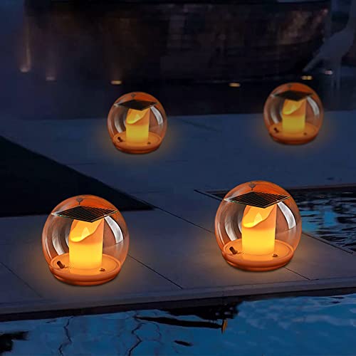 Bougies à LED Solaire étanches avec télécommande pour illuminer votre extérieur