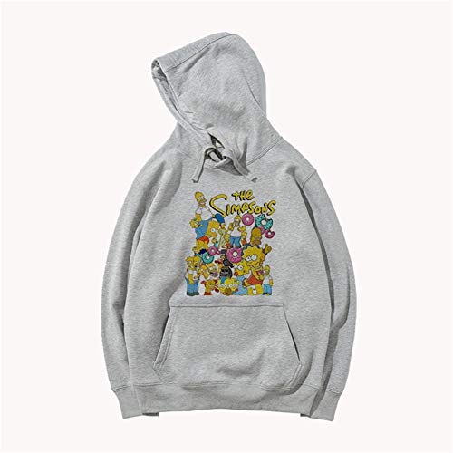 The Simpsons Simpson シンプソンズ メンズ/レディース パーカー 秋服 スウェット プルオーバー 長袖 シャツ