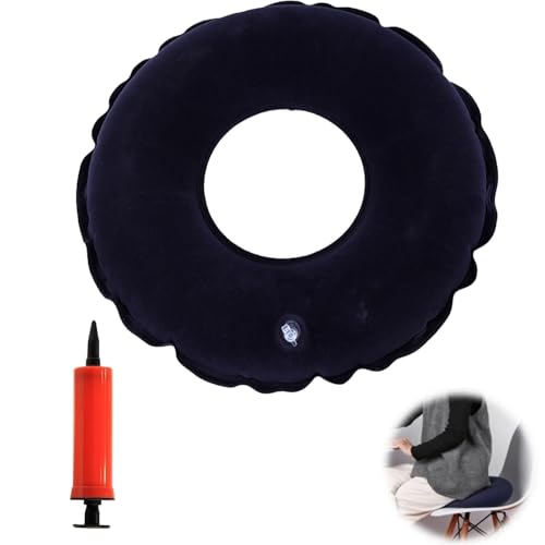 Meifiyu Anneau d'assise gonflable gris