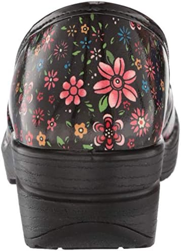 Easy Street Women's Laurie Clog, Black Bright Groovy Patent, 11 | Image 2