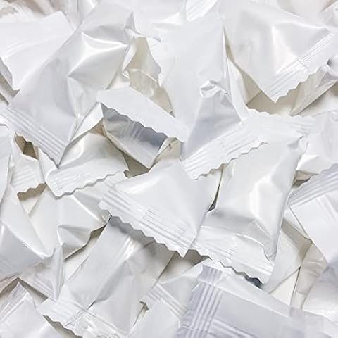 Candy Envy - White Wrapped Buttermints - 13 oz. Bag - 100 Indiv. Wrapped Mints Cover