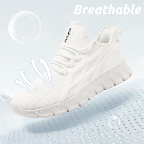 Image of Men Running Shoes Tennis Walking Gym Slip On Workout Athletic Fashion Sneakers Lightweight Breathable Sport Jogging Casual Shoe