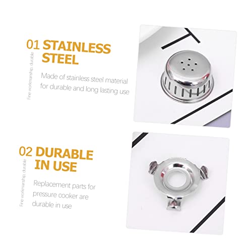 Kit de 10 tapas y soportes de bloqueo para ollas a presión, piezas de repuesto para cocción segura y rápida, compatible con ollas a presión miniatura 3