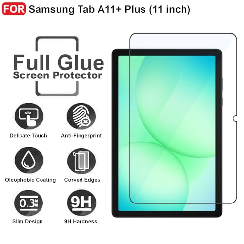 Image of CEDO Samsung Tab A11+ Plus (11 inch) Tempered Glass | Screen Protector Clear Tempered Glass for Samsung Galaxy Tab A11+ Plus (11 inch)