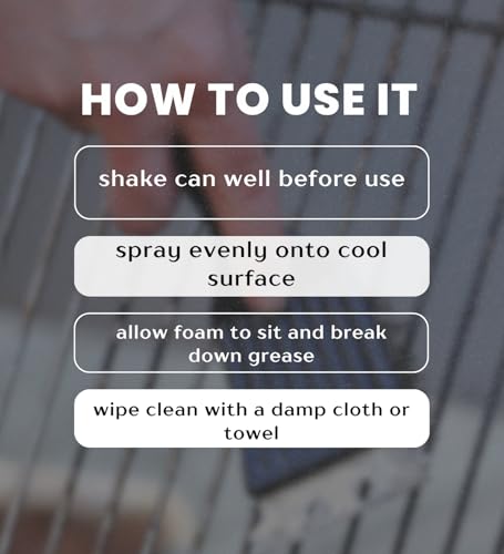 image for GROVE Zep No Scent Oven and Grill Cleaner 19 oz (3-Pack) Bundle with M