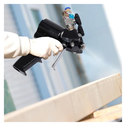 Pistola de pulverización de espuma de poliuretano, pistola de purga de aire de 35 Mpa para construcción residencial, aplicador de alta presión para un aislamiento y revestimiento de espuma eficientes
