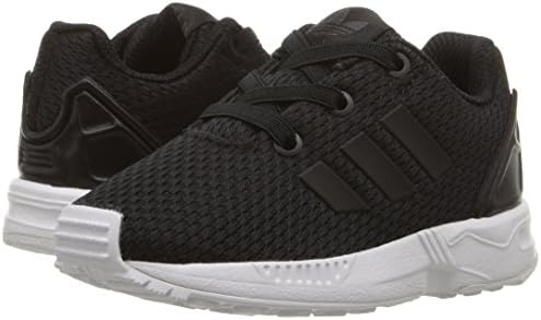 adidas Originals Boys' ZX Flux I Running Shoe, Black/Black/White, 8 Medium US Toddler | Image 5