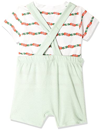 Image of miniklub Infant Boys White & Blue Printed Clothing Set