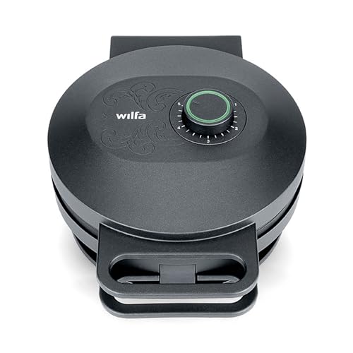Wilfa SAGA Österdal Waffeleisen - Hörncheneisen mit Muster - 5 Stufen - Signallampe & Signalton -...