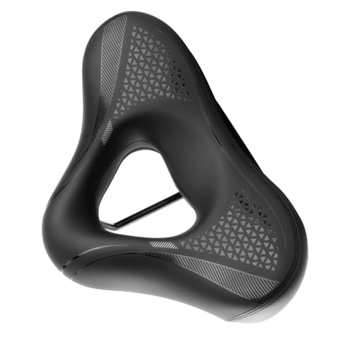 Widen Bicycles - Almohadilla de asiento para sillín suave y cómoda, absorción de golpes, asiento hueco de bicicleta, fácil instalación, parte de montaña