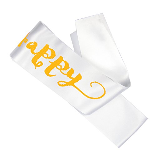 Yolito 8 Pack Blanc Sashécharpe Future Mariée pour la fête d'anniversaire de Mariage Bachelor, avec Slogan Bbénédiction… - Image 6