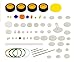Produktbild MissBirdler 78 Teile Nylon Zahnräder Zahnrad Getriebe Set für Arduino Steppermotoren Motor