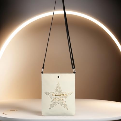 TSOTMO Musical Lover Gift Musical Theatre Crossbody Bag Musical Inspired Bag Gift Mom Sister 5