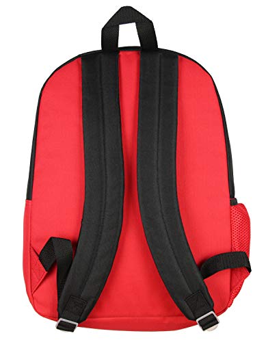 Marvel Spider-Man Backpack Kids 16" 5Pc Water Bottle School Combo Set #TOP3