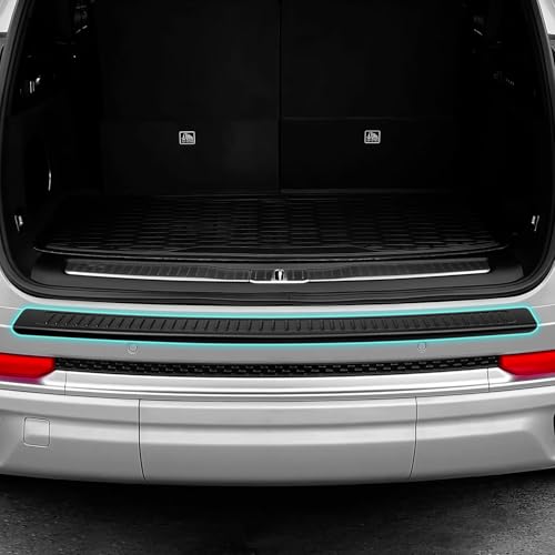 Image of Rear Bumper Protector for Jeep 2021-2024 2025 Grand Cherokee L Car Accessories ABS Plastic Material Matte Black Resistant Trunk Door Entry Guards