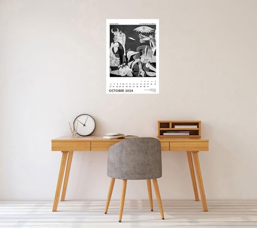 Image of Tallenge - Pablo Picasso - 2024 Wall Calendar - 12 x 17 Inches for Home & Office (Paper, Wall Calendar)