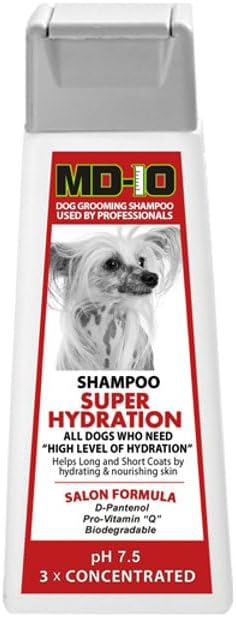 MD-10 MD10 Professional Dog Shampoo - Super Hydration (3X+ Concentrated) (5L)