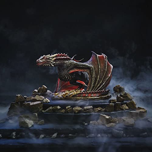 Department 56 Game of Thrones Village Accessories Drogon Dragon Figurine, 4.92 Inch, Multicolor