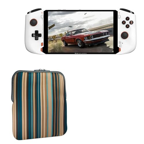 BoxWave Case Compatible with OneXPlayer One-Netbook 5 (10.1 in) - Chic Pouch, Retro 70's Design Neoprene Slip Sleeve - City Lights