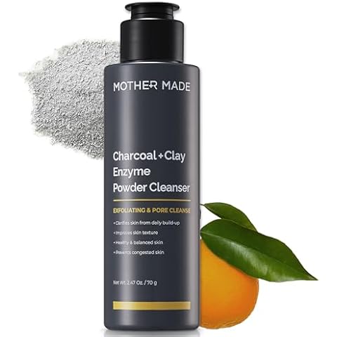 MOTHER MADE Charcoal Clay Enzyme Powder Vegan Facial Cleanser Cover