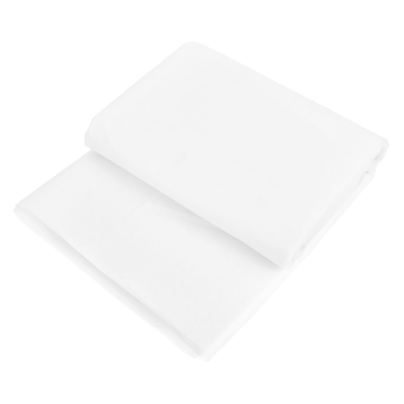 HOMSFOU Iron-on Non-Woven Lining Fabric Embroidery Sewing Backing Fusible Interlining for DIY Projects